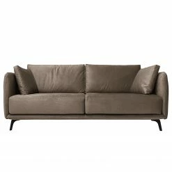 Norrwood Canapé Frederike (2,5 places) - Microfibre Faria: Gris marron -loftscape Boutique 1000330782 220214 030 DETAILS P000000001000330782