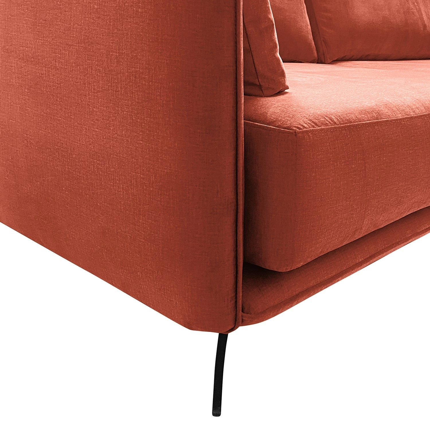 Norrwood Canapé Frederike (2 places) - Microfibre Faria: Corail 9 Norrwood Canapé Frederike (2 places) - Microfibre Faria: Corail – Image 7