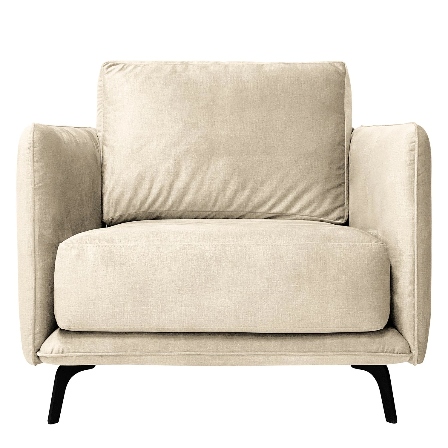 Norrwood Fauteuil Frederike - Microfibre Faria: Cachemire 4 Norrwood Fauteuil Frederike - Microfibre Faria: Cachemire – Image 2