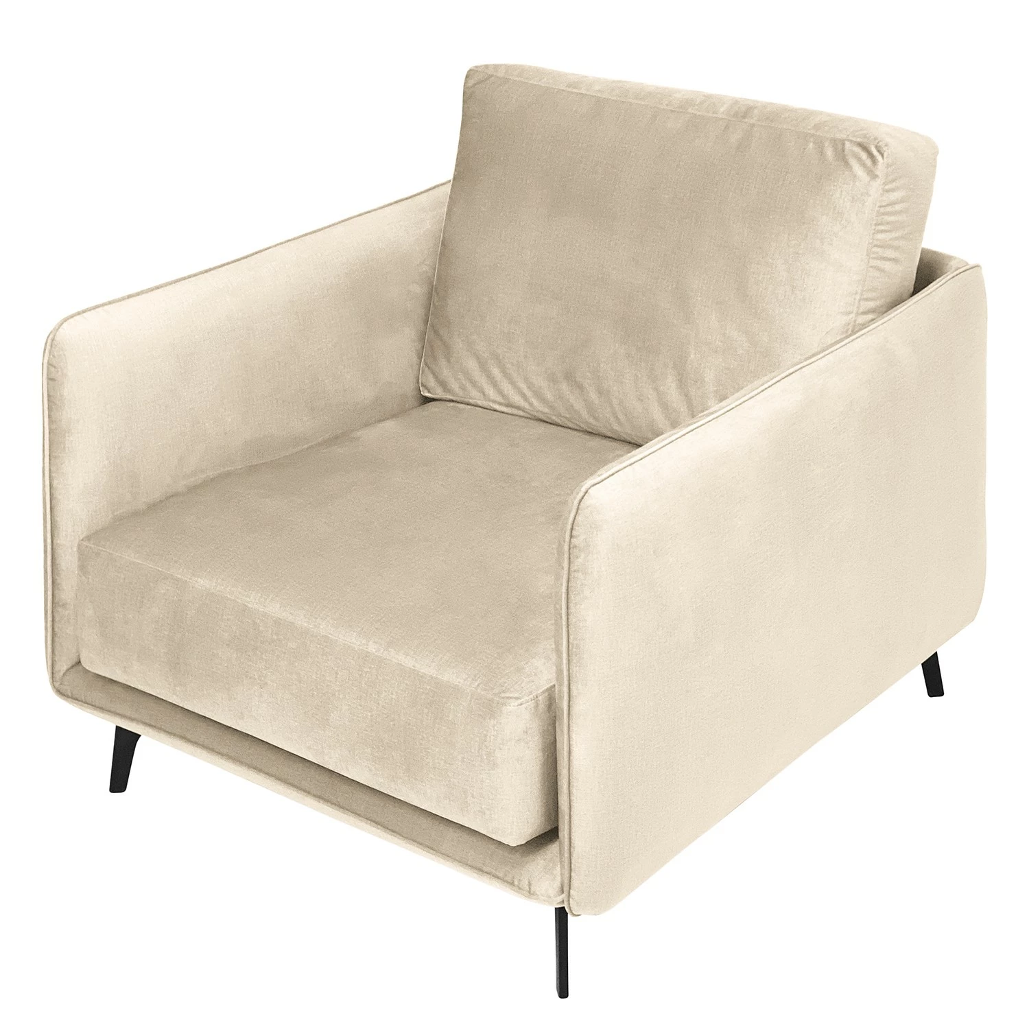 Norrwood Fauteuil Frederike - Microfibre Faria: Cachemire 7 Norrwood Fauteuil Frederike - Microfibre Faria: Cachemire – Image 5