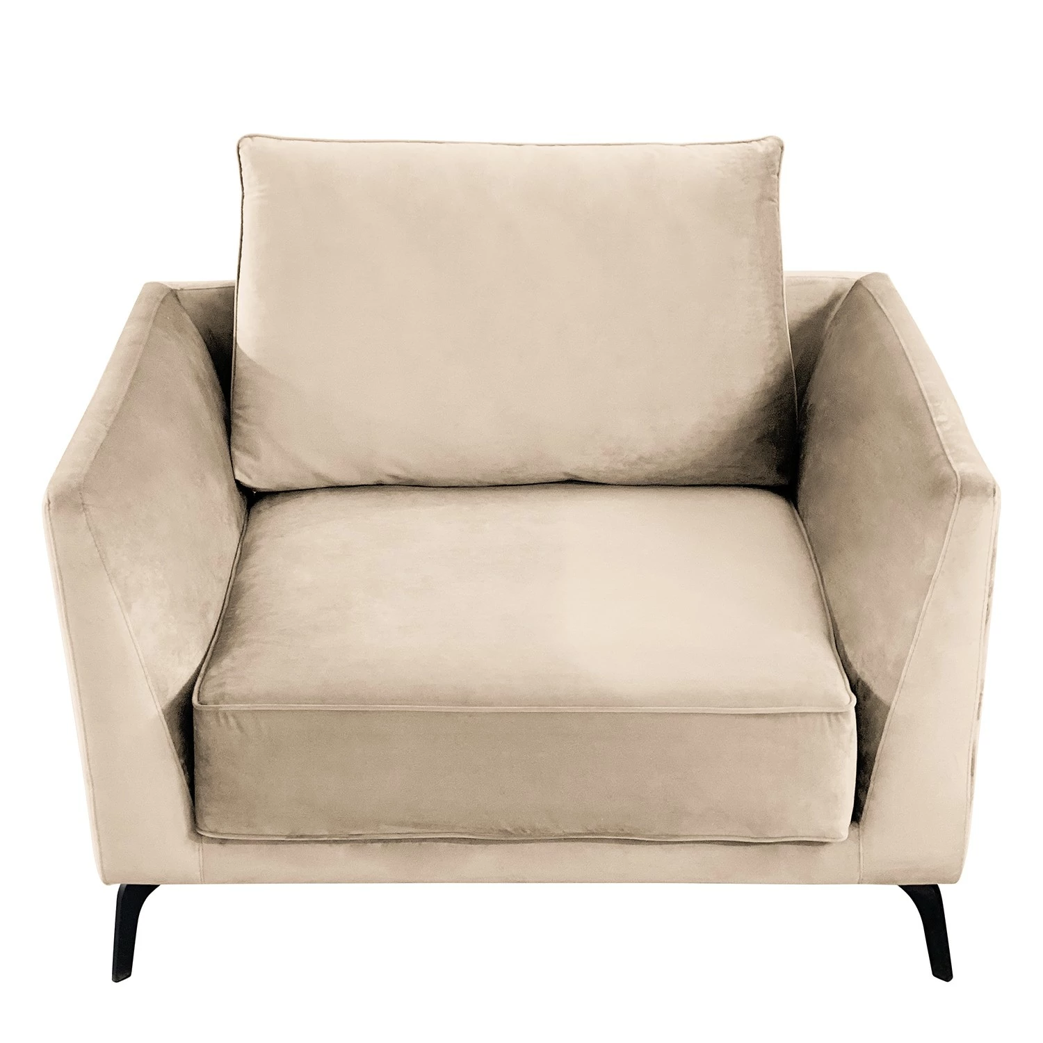 Norrwood Canapé Gobabis (1,5 place) - Velours Ravi: Créme 7 Norrwood Canapé Gobabis (1,5 place) - Velours Ravi: Créme – Image 5