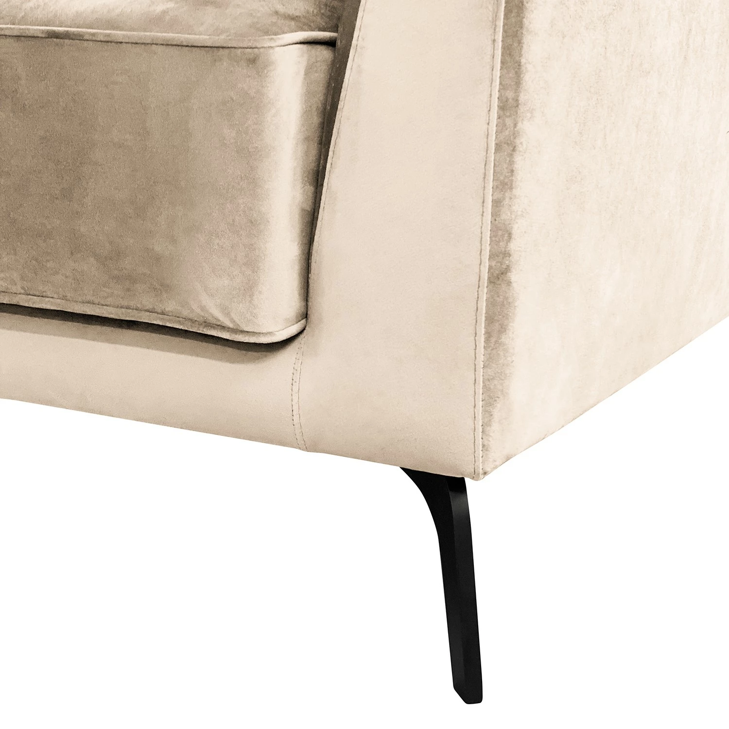 Norrwood Canapé Gobabis (1,5 place) - Velours Ravi: Créme 12 Norrwood Canapé Gobabis (1,5 place) - Velours Ravi: Créme – Image 10