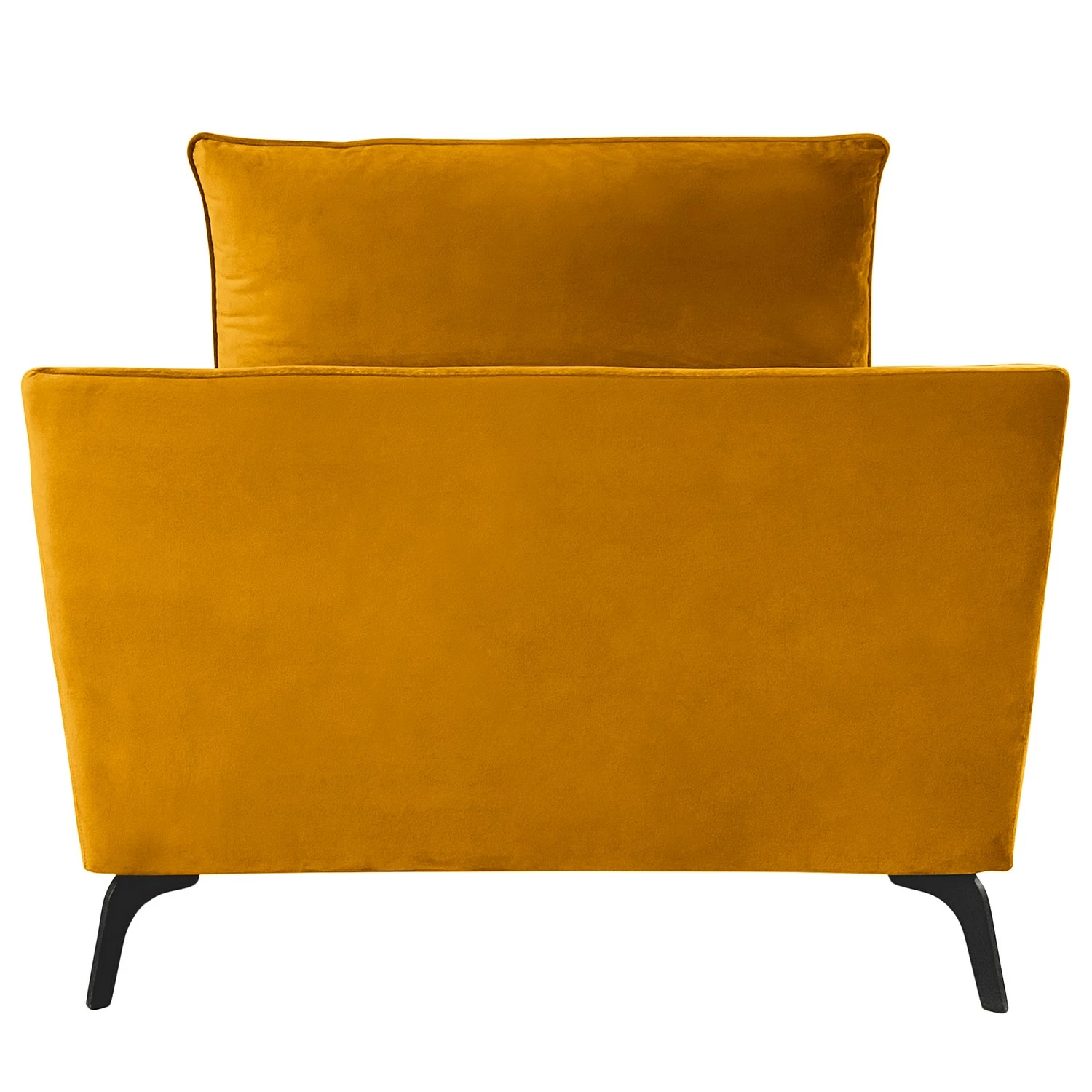 Norrwood Fauteuil Gobabis - Velours Ravi: Jaune moutarde 6 Norrwood Fauteuil Gobabis - Velours Ravi: Jaune moutarde – Image 4