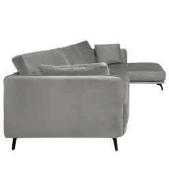 Norrwood Canapé d’angle Frederike - Microfibre Faria: Gris - Méridienne courte à droite (vue de face) 15 Norrwood Canapé d’angle Frederike - Microfibre Faria: Gris - Méridienne courte à droite (vue de face) -loftscape Boutique 1000330881 220214 040 DETAILS P000000001000330881