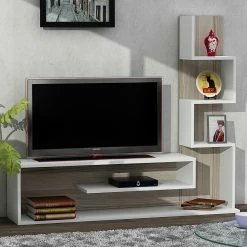 Loftscape Ensemble meubles TV Montpelier - Blanc