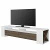 Loftscape Meuble TV Varel - Blanc / Imitation noyer -loftscape Boutique 1000333640 220302 010 IMAGE P000000001000333640