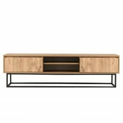 Red Living Meuble TV Boddington II - Imitation pin / Noir 13 Red Living Meuble TV Boddington II - Imitation pin / Noir -loftscape Boutique 1000333645 220302 031 DETAILS P000000001000333645