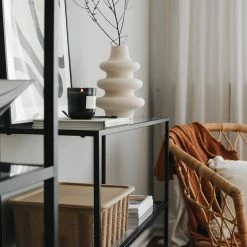 Loftscape Console Nordkisa - Verre / Métal - Noir -loftscape Boutique 1000333704 220302 033 DETAILS P000000001000333704