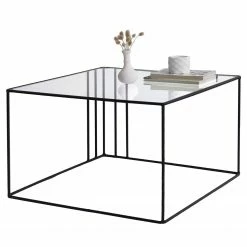 Loftscape Table basse Osiris - Verre / Métal - Noir 16 Loftscape Table basse Osiris - Verre / Métal - Noir -loftscape Boutique 1000333705 220302 031 DETAILS P000000001000333705