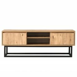 Red Living Meuble TV Boddington I - Imitation pin / Noir 13 Red Living Meuble TV Boddington I - Imitation pin / Noir -loftscape Boutique 1000333727 220302 031 DETAILS P000000001000333727