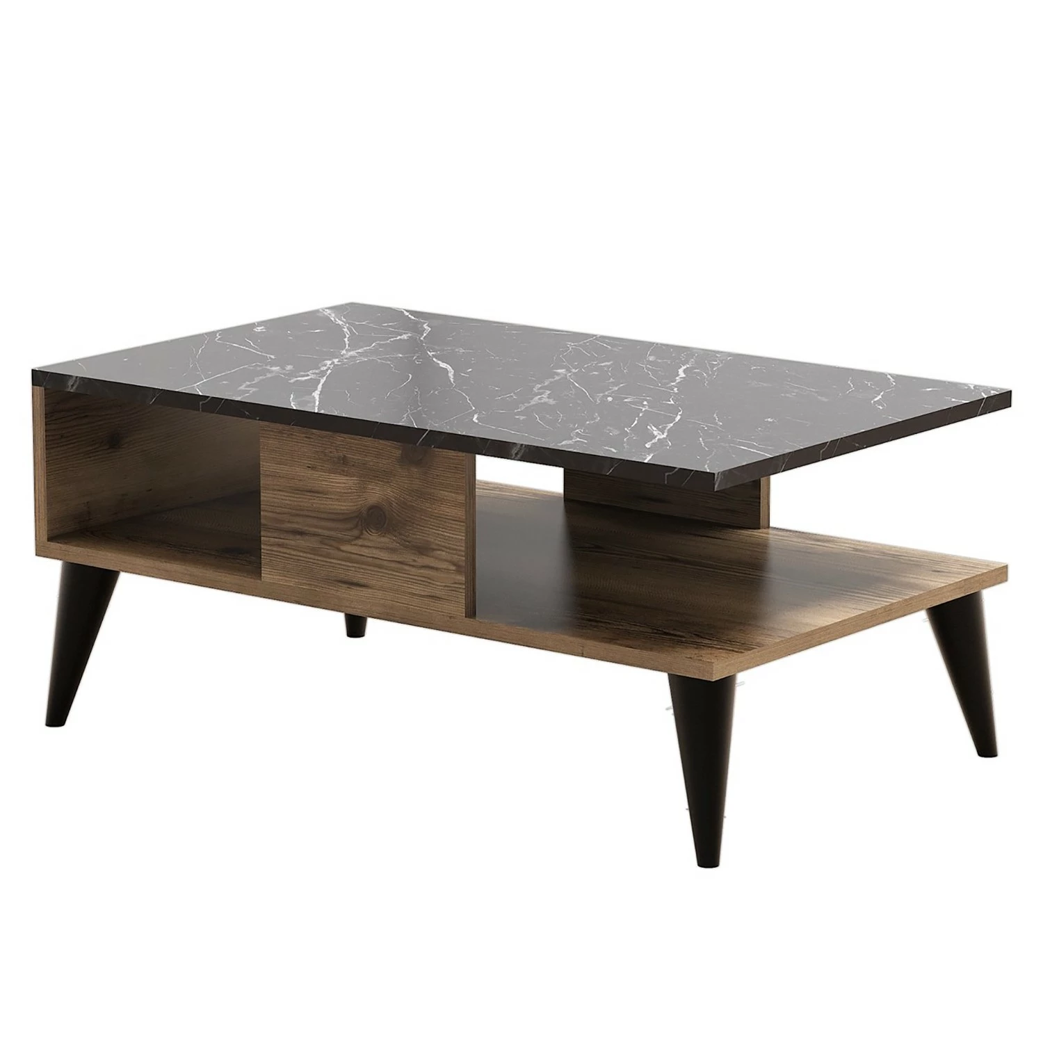 Red Living Table basse Korfu - Imitation noyer 3 Red Living Table basse Korfu - Imitation noyer