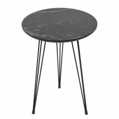 Loftscape Tables gigognes Soffy (lot de 3) - Métal - Imitation marbre noir / Noir 13 Loftscape Tables gigognes Soffy (lot de 3) - Métal - Imitation marbre noir / Noir -loftscape Boutique 1000333733 220302 032 DETAILS P000000001000333733