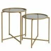 Loftscape Tables gigognes Guichen III (lot de 2) - Verre / Métal - Noir fumé / Doré 2 Loftscape Tables gigognes Guichen III (lot de 2) - Verre / Métal - Noir fumé / Doré -loftscape Boutique 1000333734 220302 010 IMAGE P000000001000333734
