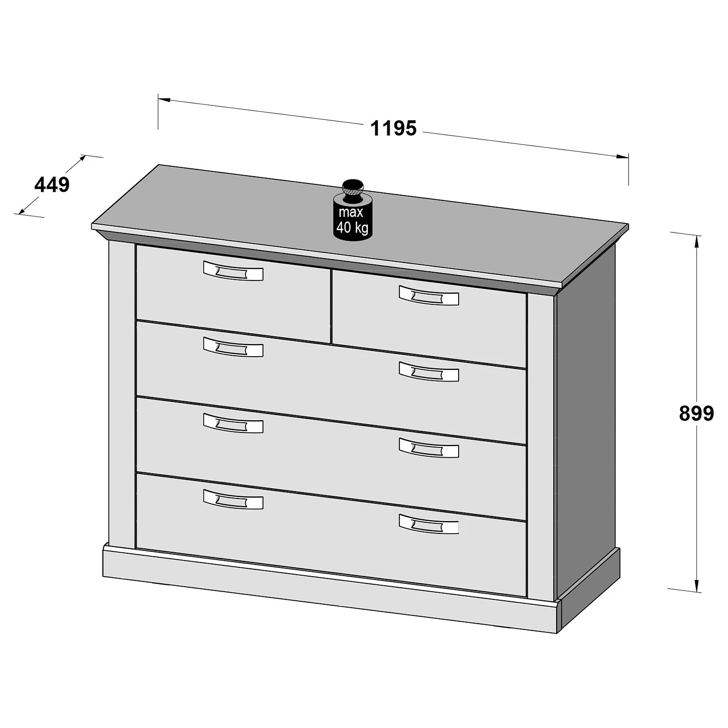 Loftscape Commode Norrberg 5 Loftscape Commode Norrberg – Image 3
