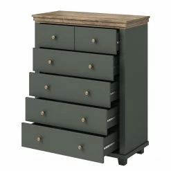 Loftscape Commode Emmanuela - Vert foncé - 6 9 Loftscape Commode Emmanuela - Vert foncé - 6 -loftscape Boutique 1000335877 220225 030 DETAILS P000000001000335877