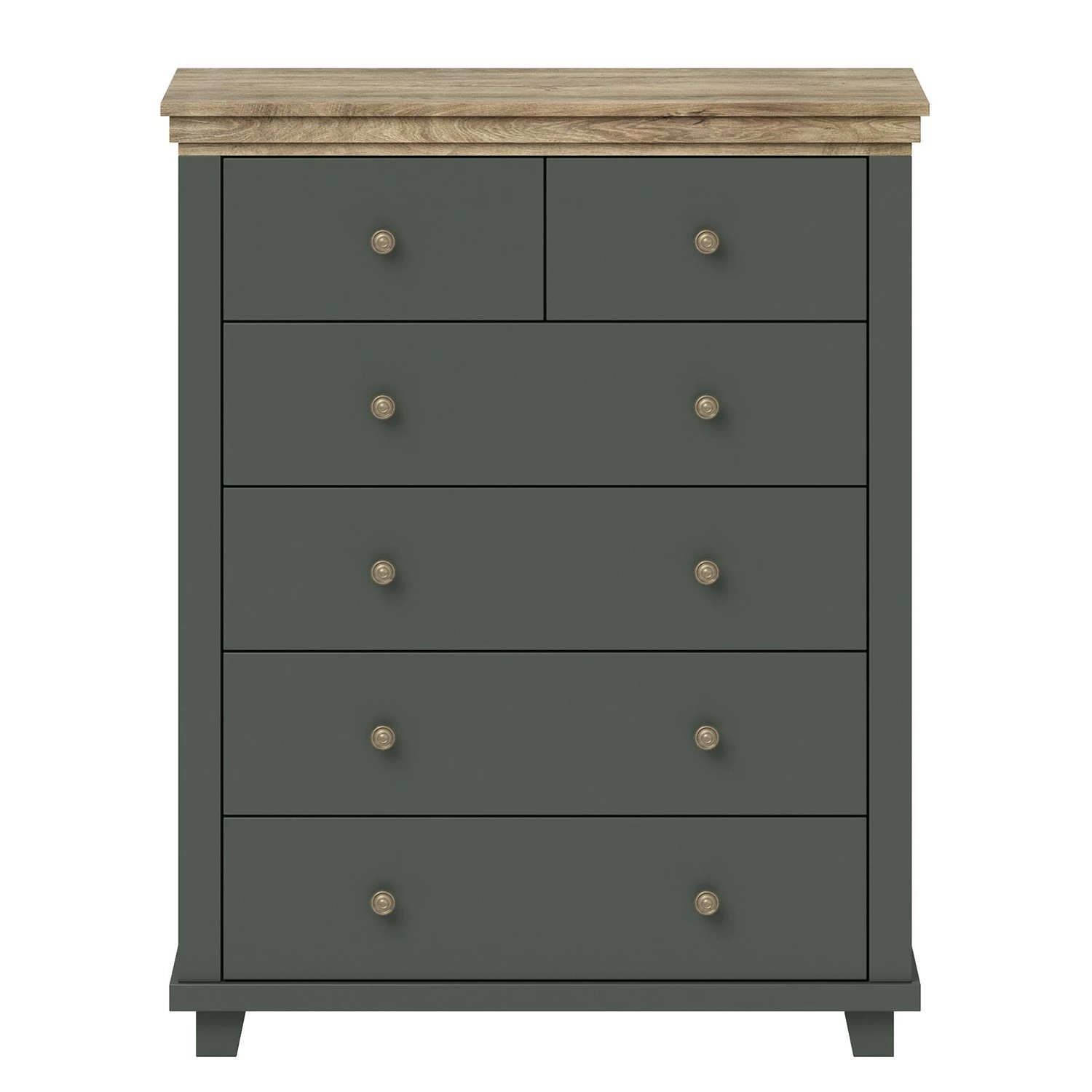 Loftscape Commode Emmanuela - Vert foncé - 6 6 Loftscape Commode Emmanuela - Vert foncé - 6 – Image 4