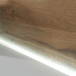 Loftscape Étagère murale Littor - Avec éclairage inclus - Blanc / Imitation chêne Grandson -loftscape Boutique 1000339736 220311 030 DETAILS P000000001000339736