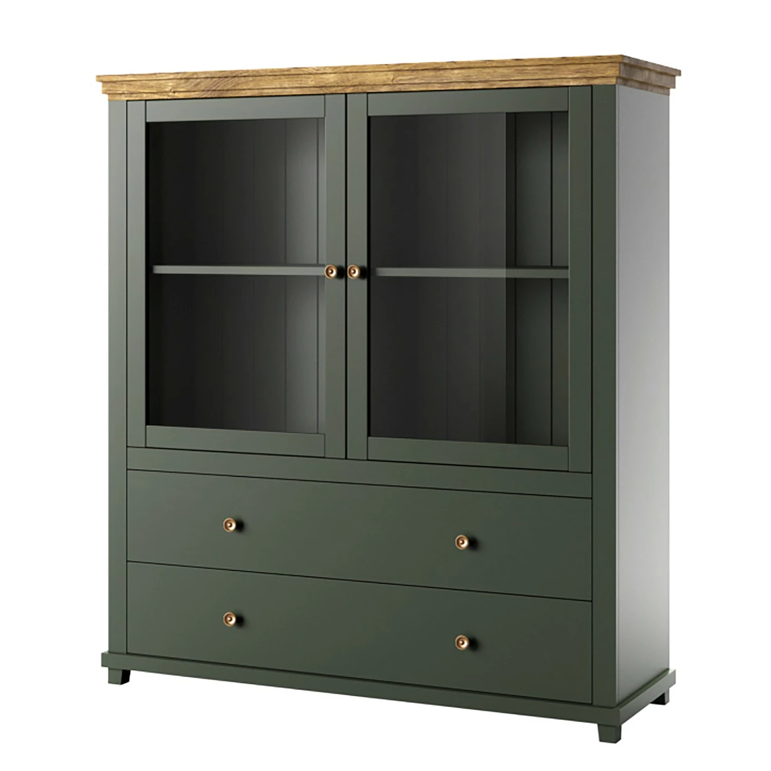 Ridgevalley Buffet haut Emmanuela - Vert foncé 3 Ridgevalley Buffet haut Emmanuela - Vert foncé
