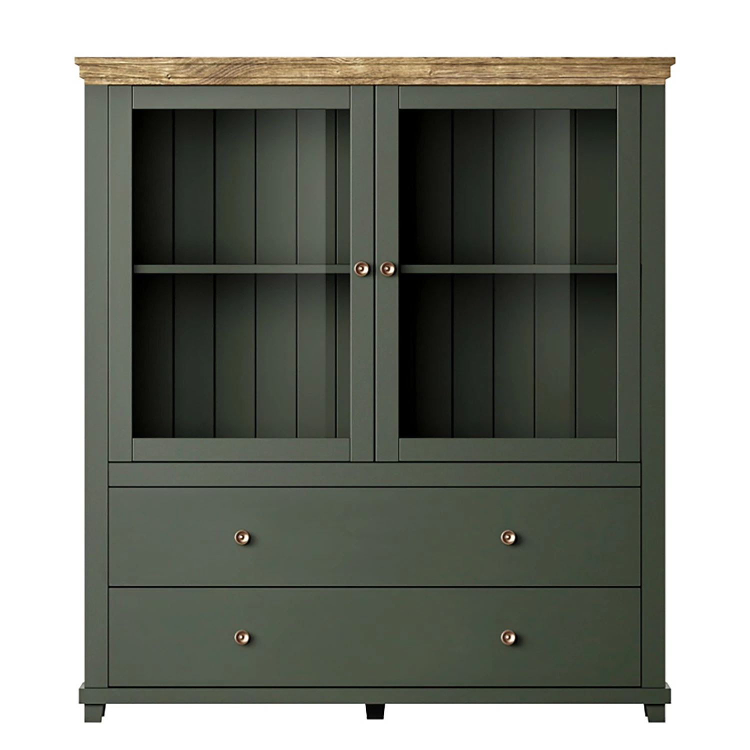 Ridgevalley Buffet haut Emmanuela - Vert foncé 6 Ridgevalley Buffet haut Emmanuela - Vert foncé – Image 4