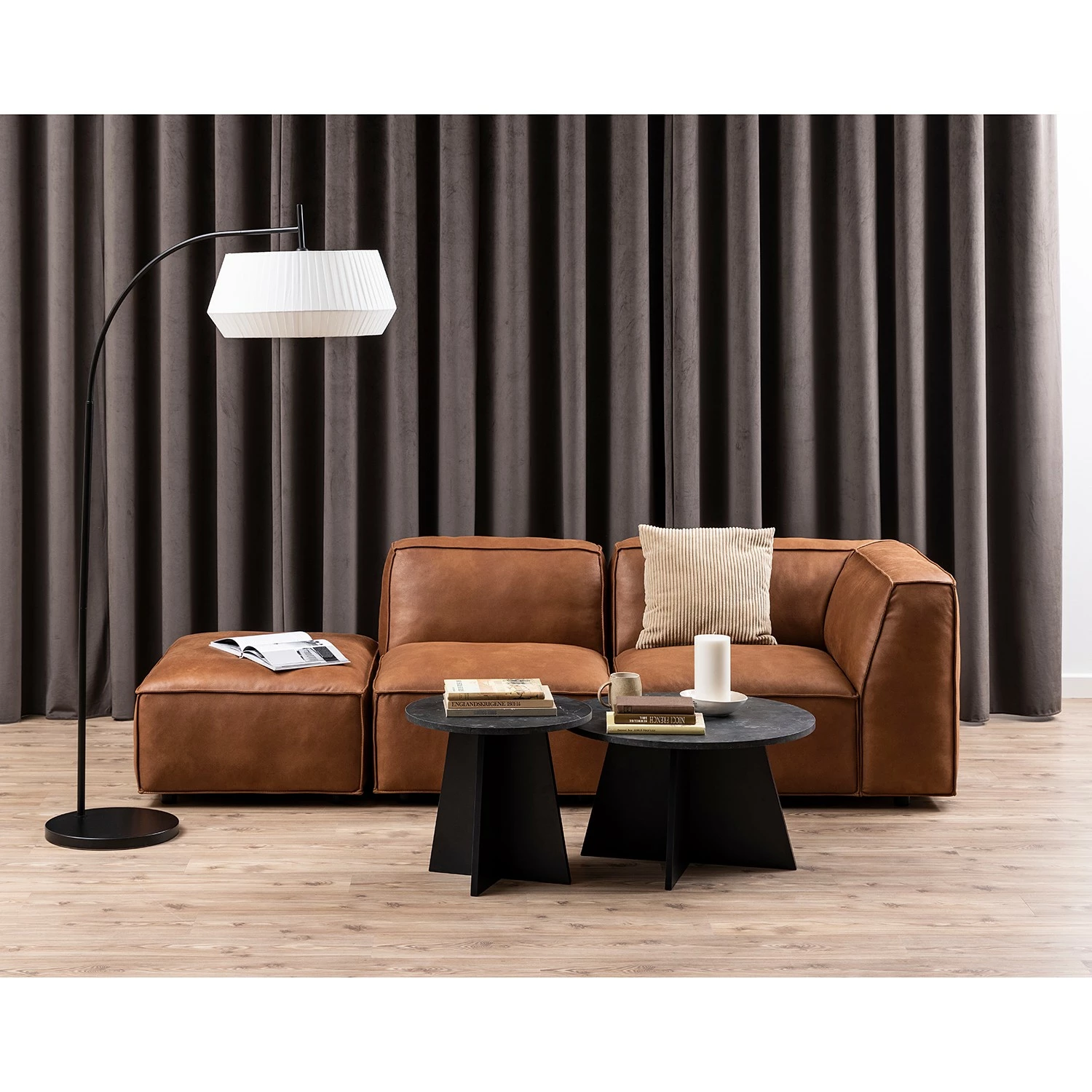 Loftscape Table basse Opera - Imitation marbre noir 4 Loftscape Table basse Opera - Imitation marbre noir – Image 2