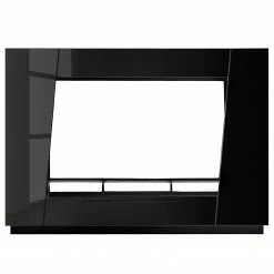 Fredriks Ensemble meubles TV Reedley (4 éléments) - Noir brillant -loftscape Boutique 1000340456 220322 033 DETAILS P000000001000340456