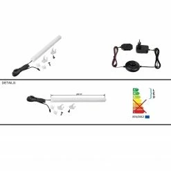 Fredriks Ensemble meubles TV Reedley (4 éléments) - Noir brillant -loftscape Boutique 1000340456 220406 030 DETAILS P000000001000340456