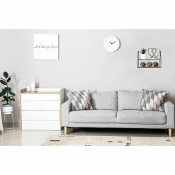 Loftscape Étagère murale Cuddalore - Métal - Noir / Imitation chêne -loftscape Boutique 1000341912 220323 022 MOOD DETAILS P000000001000341912 mood