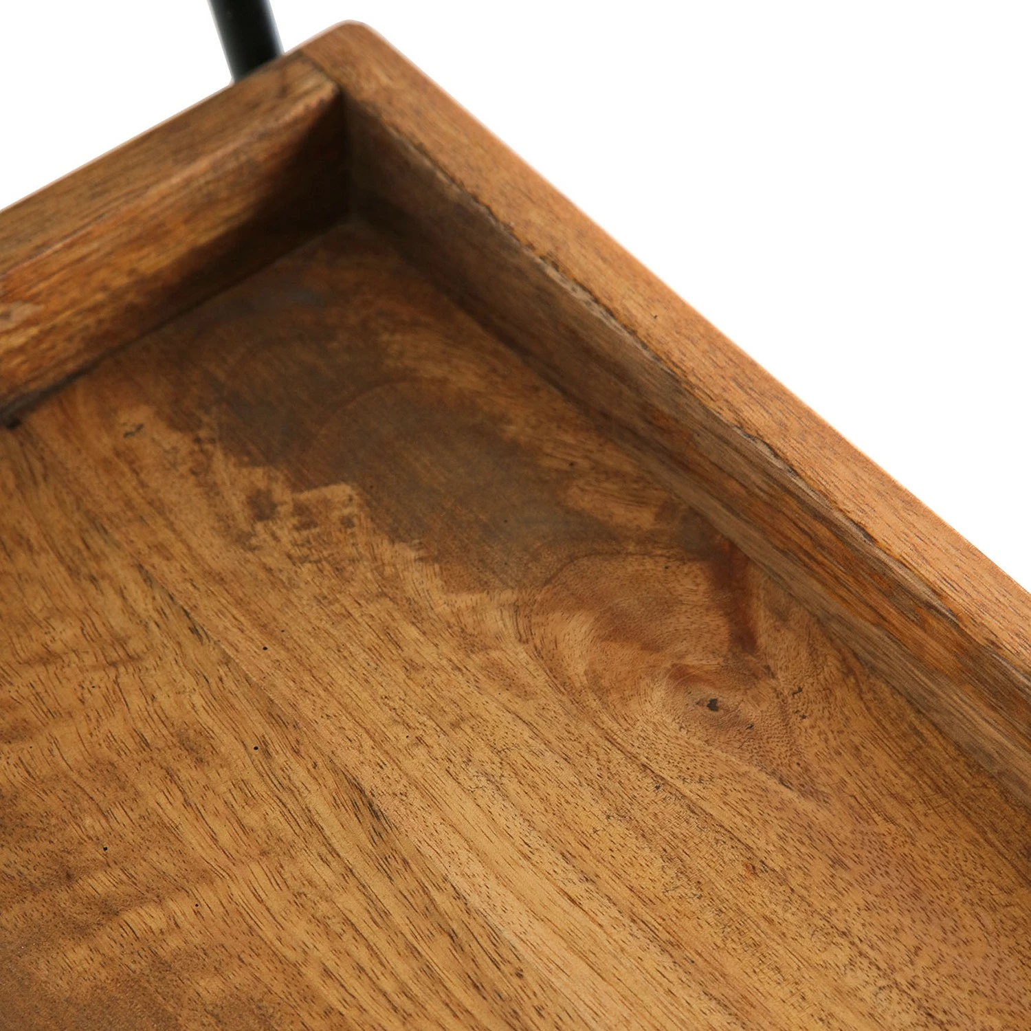 Red Living Bout de canapé Ugo III - Manguier massif / Métal - Manguier / Noir 10 Red Living Bout de canapé Ugo III - Manguier massif / Métal - Manguier / Noir – Image 8