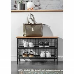 Red Living Étagère à chaussures Ugo - Manguier massif / Métal - Manguier / Noir 18 Red Living Étagère à chaussures Ugo - Manguier massif / Métal - Manguier / Noir -loftscape Boutique 1000341958 220331 021 MOOD DETAILS P000000001000341958 mood