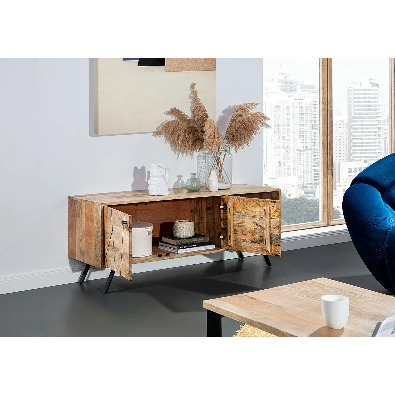 Naturoo Meuble TV Pic - Manguier massif 5 Naturoo Meuble TV Pic - Manguier massif – Image 3