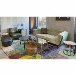 Red Living Placard Shad - Rotin / Manguier massif - Bleu pétrole -loftscape Boutique 1000341965 220331 022 MOOD DETAILS P000000001000341965 mood