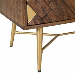 Red Living Meuble TV Nook - Manguier massif / Métal - Manguier / Doré 11 Red Living Meuble TV Nook - Manguier massif / Métal - Manguier / Doré -loftscape Boutique 1000341968 220517 032 DETAILS P000000001000341968