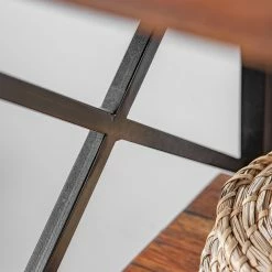 Red Living Étagère Ugo II - Manguier massif / Métal - Manguier / Noir -loftscape Boutique 1000341970 220331 076 DETAILS P000000001000341970