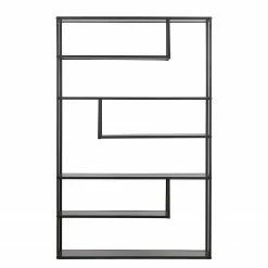 Red Living Étagère Vallvik II - Métal - Noir -loftscape Boutique 1000342076 220401 030 DETAILS P000000001000342076