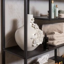 Red Living Étagère Vallvik II - Métal - Noir -loftscape Boutique 1000342076 220401 040 DETAILS P000000001000342076