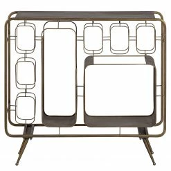 Red Living Porte-bouteilles Shiny - Métal - Laiton 12 Red Living Porte-bouteilles Shiny - Métal - Laiton -loftscape Boutique 1000342082 220401 030 DETAILS P000000001000342082