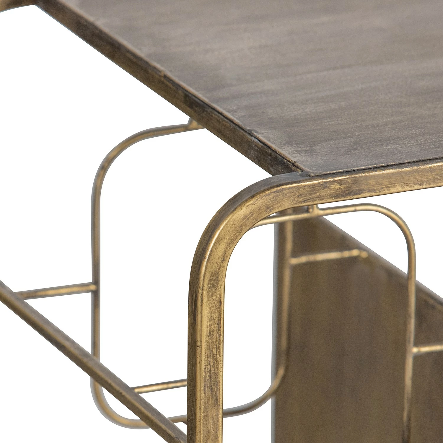 Red Living Porte-bouteilles Shiny - Métal - Laiton 7 Red Living Porte-bouteilles Shiny - Métal - Laiton – Image 5