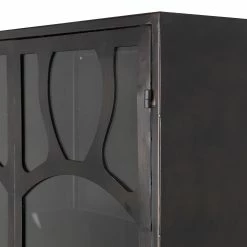 Red Living Vitrine Rustique - Métal - Noir antique -loftscape Boutique 1000342085 220401 060 DETAILS P000000001000342085