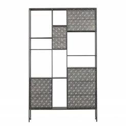 Red Living Étagère Quito - Métal - Laiton vieilli / Noir -loftscape Boutique 1000342095 220401 040 DETAILS P000000001000342095