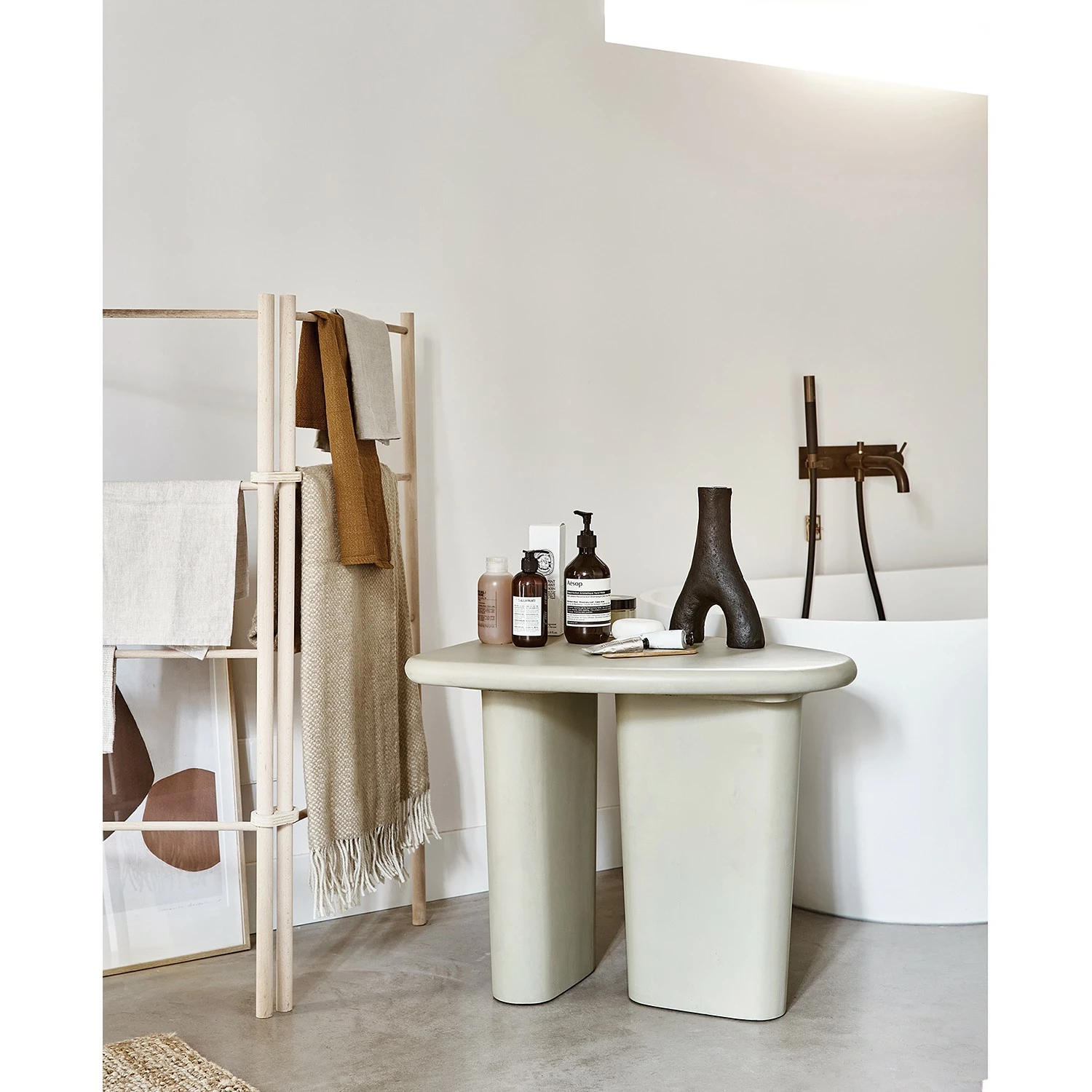 Naturoo Table basse Sugot - Manguier massif - Beige 4 Naturoo Table basse Sugot - Manguier massif - Beige – Image 2