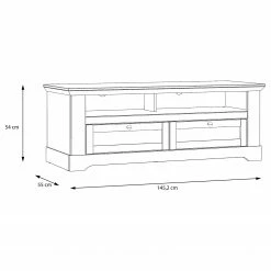 Ridgevalley Meuble TV Sandvik II - Imitation chêne blanc / Imitation chêne Nelson 12 Ridgevalley Meuble TV Sandvik II - Imitation chêne blanc / Imitation chêne Nelson -loftscape Boutique 1000342496 220331 500 SKETCH DETAILS P000000001000342496 sketch