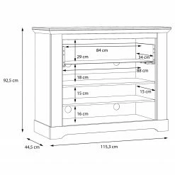 Ridgevalley Buffet Sandvik - Imitation chêne blanc / Imitation chêne Nelson -loftscape Boutique 1000342501 220331 501 SKETCH DETAILS P000000001000342501 sketch