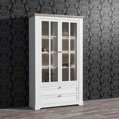 Ridgevalley Vitrine Sandvik - Éclairage inclus Imitation chêne blanc / Imitation chêne Nelson 10 Ridgevalley Vitrine Sandvik - Éclairage inclus Imitation chêne blanc / Imitation chêne Nelson -loftscape Boutique 1000342502 220331 020 MOOD DETAILS P000000001000342502 mood