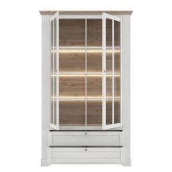 Ridgevalley Vitrine Sandvik - Éclairage inclus Imitation chêne blanc / Imitation chêne Nelson 12 Ridgevalley Vitrine Sandvik - Éclairage inclus Imitation chêne blanc / Imitation chêne Nelson -loftscape Boutique 1000342502 220331 035 DETAILS P000000001000342502