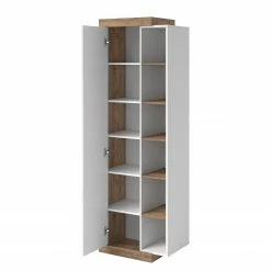 Loftscape Vitrine Shipley - Blanc brillant / Imitation chêne 12 Loftscape Vitrine Shipley - Blanc brillant / Imitation chêne -loftscape Boutique 1000342831 220412 030 DETAILS P000000001000342831