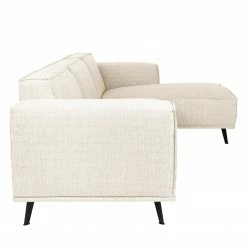 Studio Copenhagen Canapé d’angle Pernu I - Tissu Costa: Blanc - Méridienne courte à droite (vue de face) -loftscape Boutique 1000342969 220405 040 DETAILS P000000001000342969