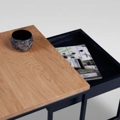 Red Living Table basse Savate II - Chêne sauvage massif / Métal - Chêne sauvage / Noir 15 Red Living Table basse Savate II - Chêne sauvage massif / Métal - Chêne sauvage / Noir -loftscape Boutique 1000343564 220401 055 DETAILS P000000001000343564