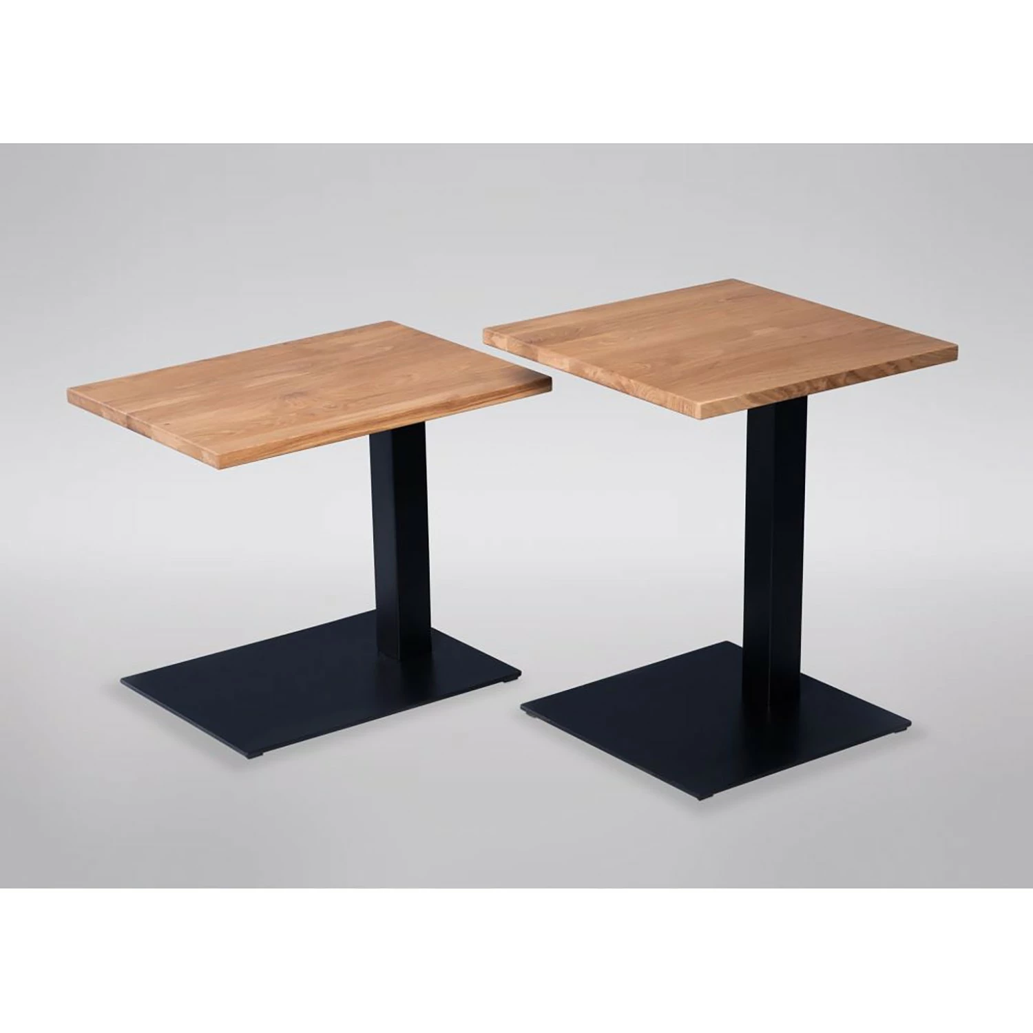 Red Living Bout de canapé Rhyll I - Chêne sauvage massif / Métal - Chêne sauvage / Noir 4 Red Living Bout de canapé Rhyll I - Chêne sauvage massif / Métal - Chêne sauvage / Noir – Image 2