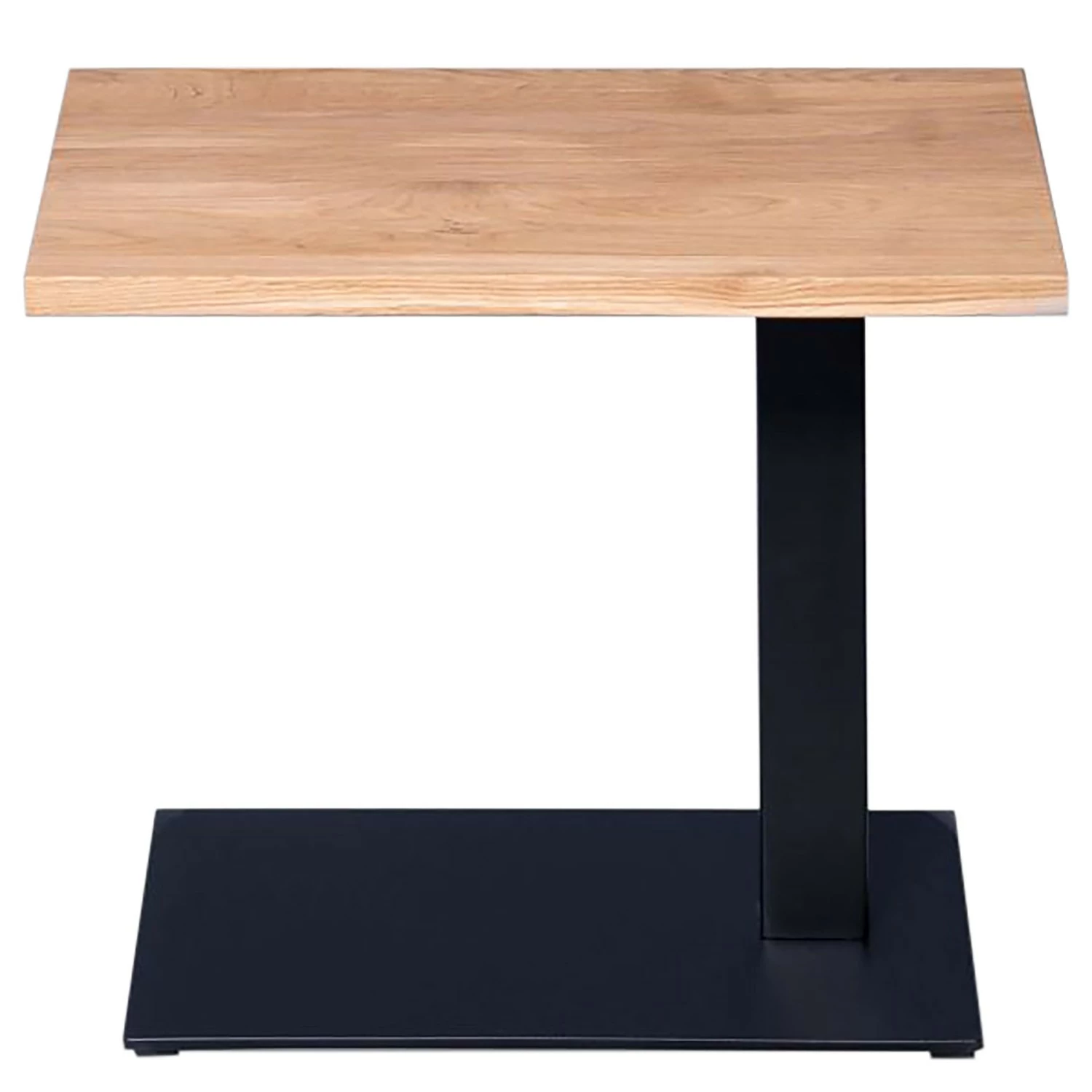 Red Living Bout de canapé Rhyll II - Chêne sauvage massif / Métal - Chêne sauvage / Noir 4 Red Living Bout de canapé Rhyll II - Chêne sauvage massif / Métal - Chêne sauvage / Noir – Image 2