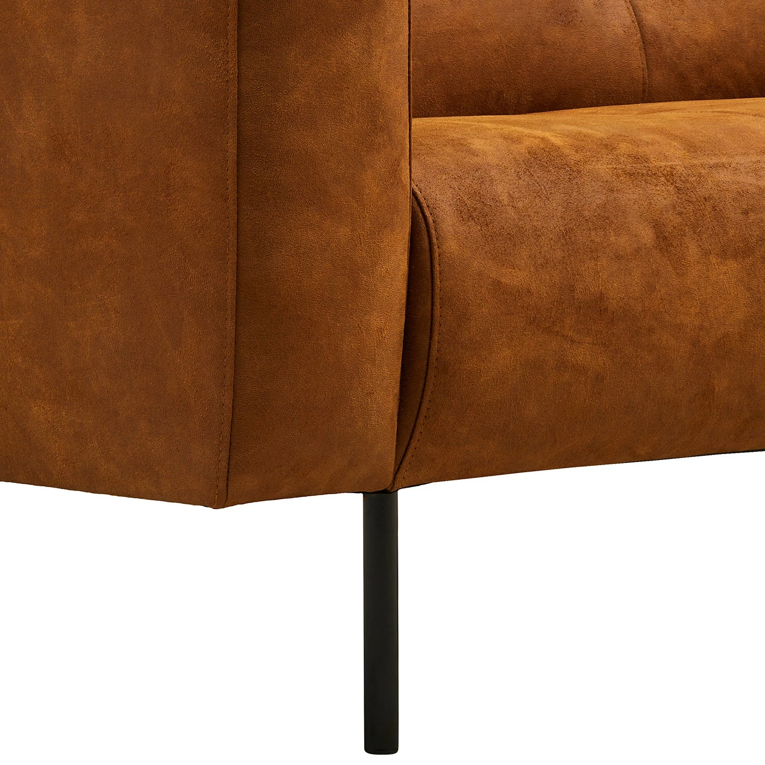 Norrwood Canapé Onaka (2 places) - Cuir synthétique Burga: Cognac 10 Norrwood Canapé Onaka (2 places) - Cuir synthétique Burga: Cognac – Image 8